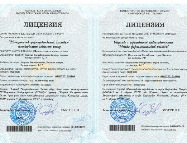 лицензия